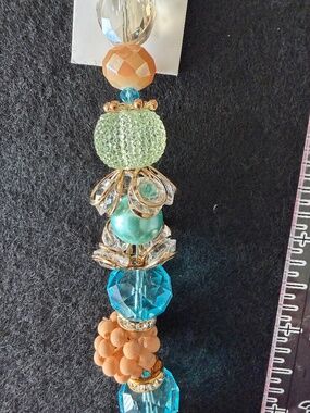 Beads NWT Glass, Acrylic Bead Bundle In Blue Hues